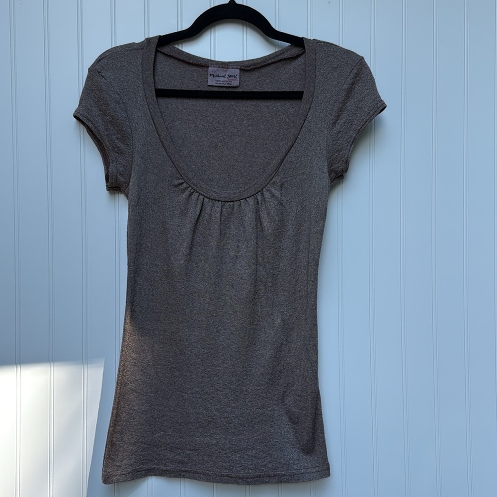 Y2K Michael Stars Women's Short Sleeve Tee 2000s vintage